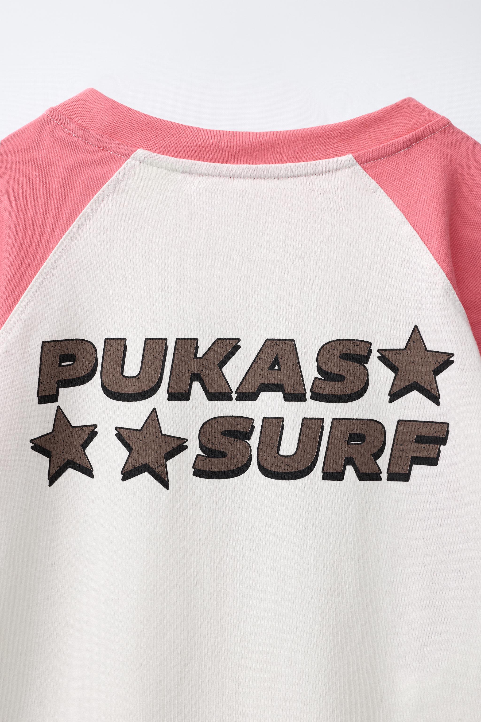 PUKAS SURF RAGLAN SLEEVE T-SHIRT
